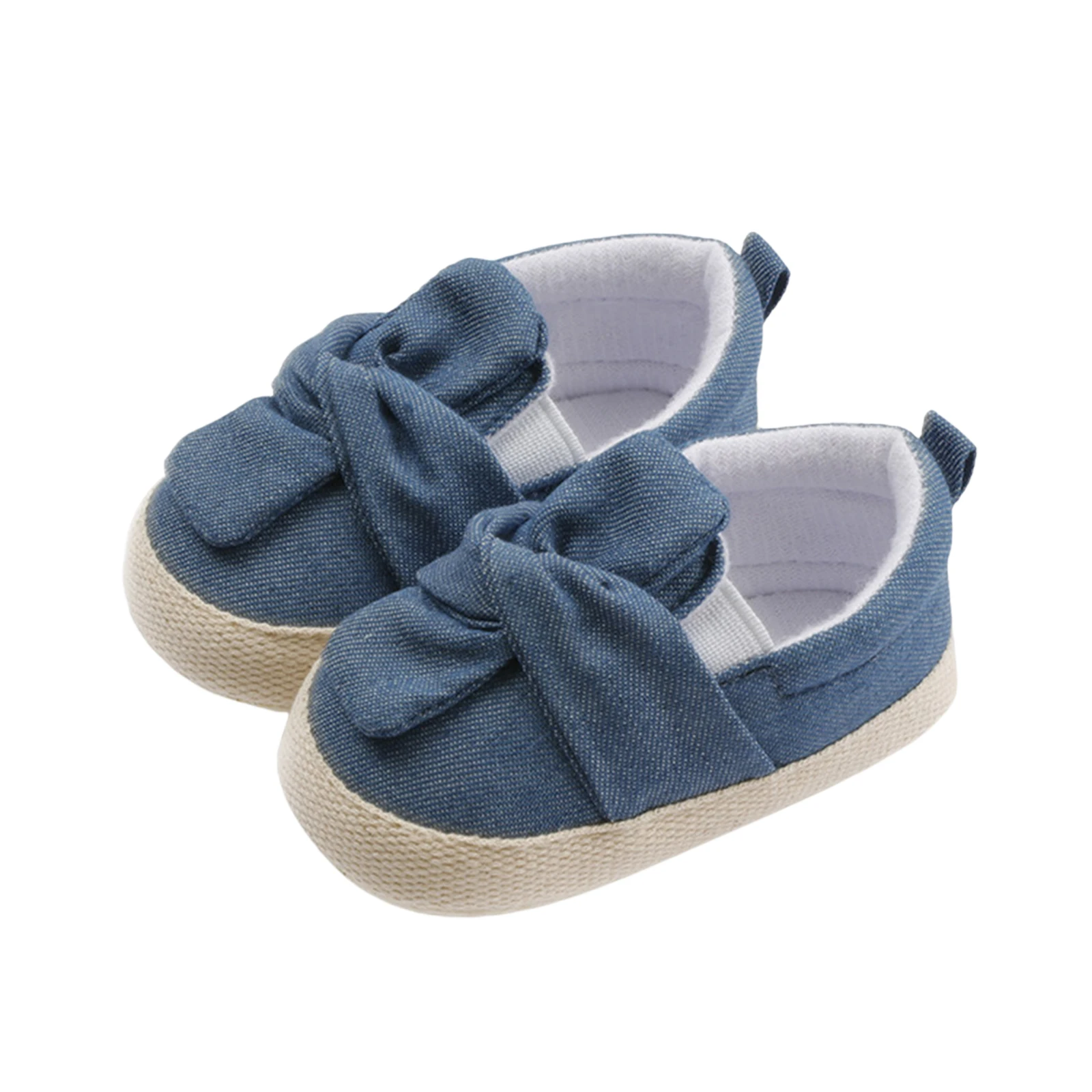 Sepatu Bayi Balita Sol Lembut Antilicin Pertama Berjalan Prewalker Lucu Warna Solid Crib 0-18M