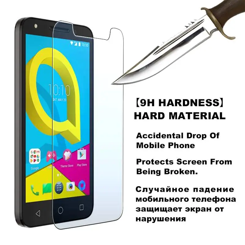 9H Tempered Glass For Alcatel 1S 2019 3 3L 2019 Screen Protector For Alcatel U5 5V 3X 3V 3C 1X 5 7 Phone Cover Glass Film