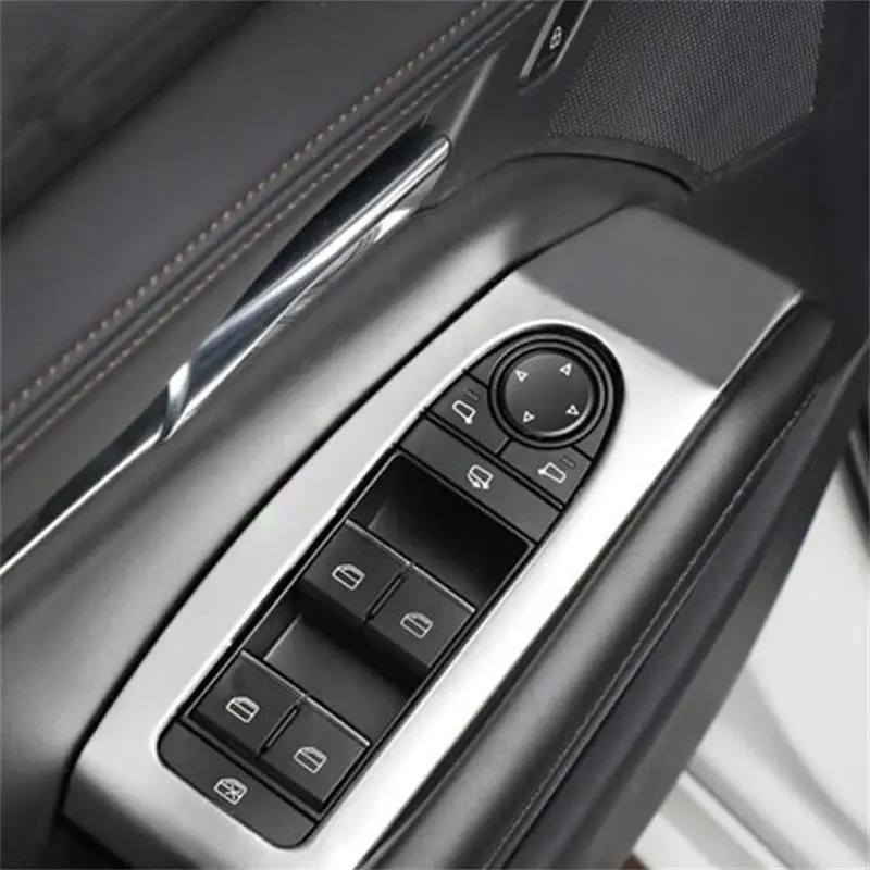 For Mazda CX30 CX-30 RHD 2020 2021 Interior Door Car Armrest Window Lift Switchs Panel Cover Armrest Sticker Trim Car Accessory