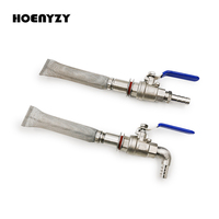 Homebrew Weldless Bulkhead Keg Convert Kit Stainless Steel 304 2-piece 1/2\
