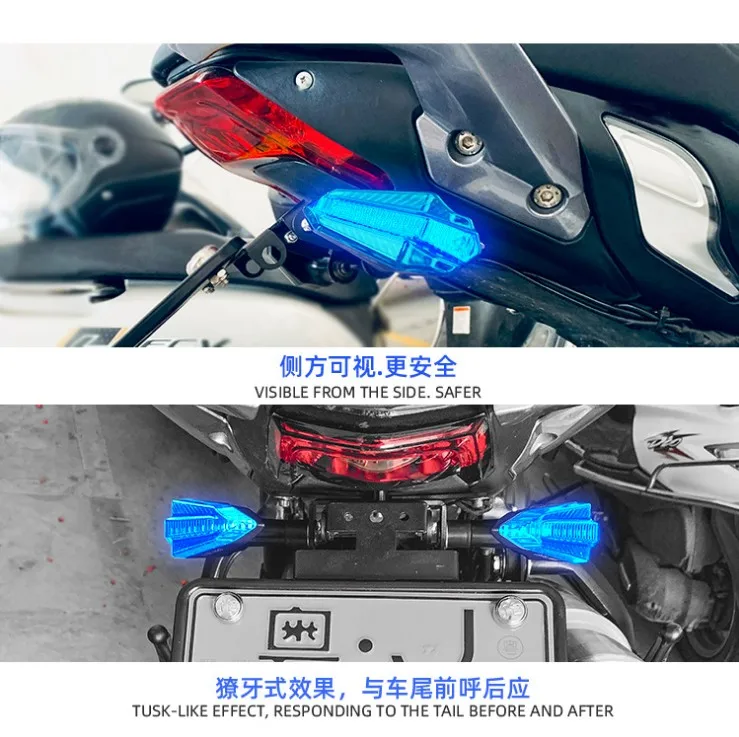 Motorcycle Universal 12V Turn Signal Light Signal Lights Indicator LED Lamp