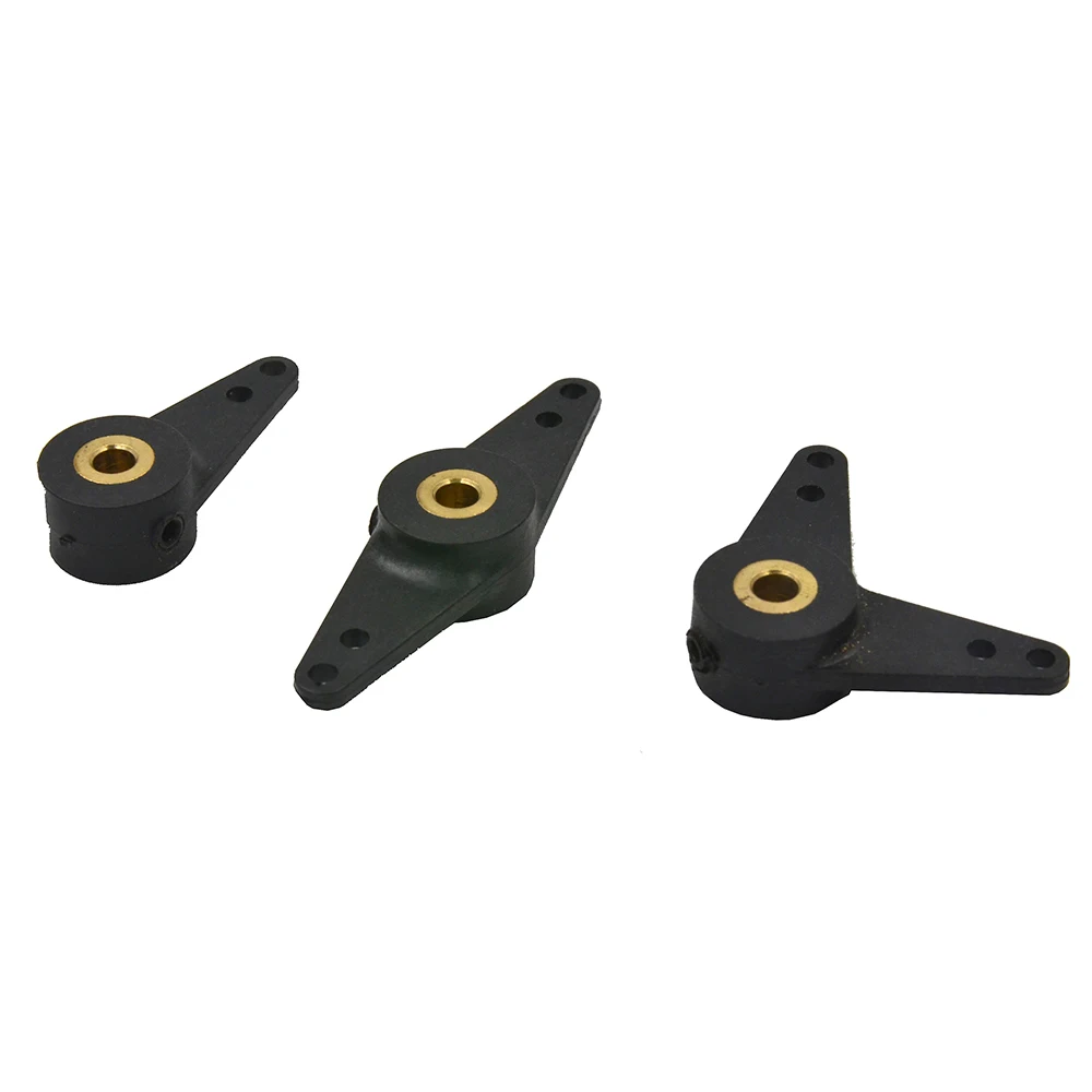 Nylon Steering Arm Rudder Accessories Spare Parts For Steering-Wheel 3mm Hole Diameter