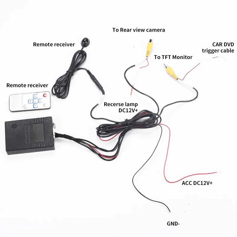 Sistema di rilevamento OPS colorato per auto piatta originale 8 radar Sensore Parktronic video Cicalino Allarme sistema video telecamera anteriore +