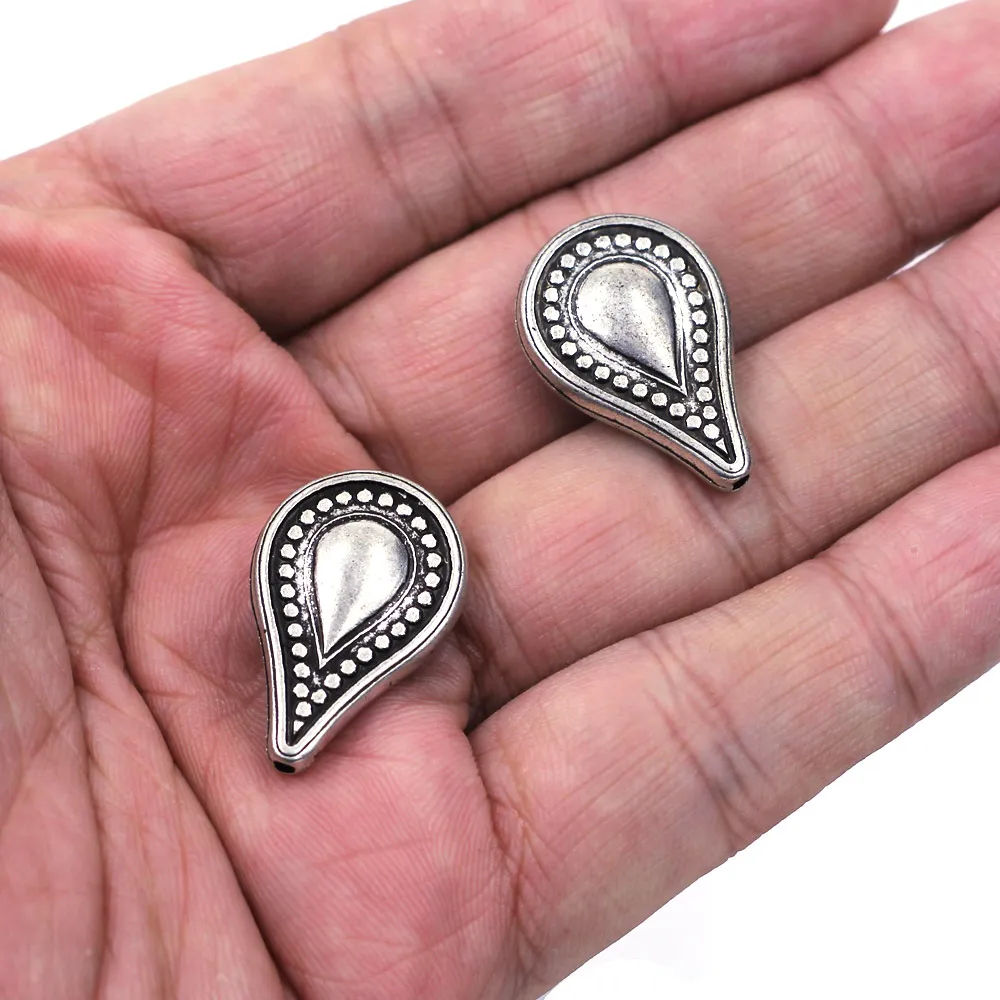 100Pcs Spacer Kralen Water Druppels Acryl Ccb Losse Voor Charm Kettingen Sieraden Diy Bevindingen
