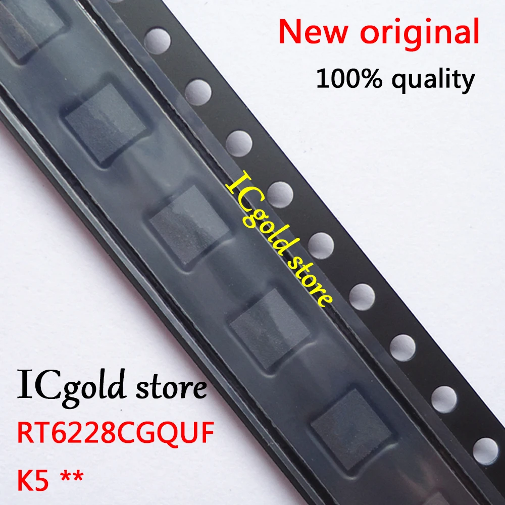 2-10pieces RT6228C RT6228CGQUF  (K5=4K...) QFN-12 chipset