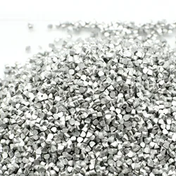 Aluminium 4N5 Al Grain 99.995% de haute pureté, élément de recherche et développement, Substance métallique Simple