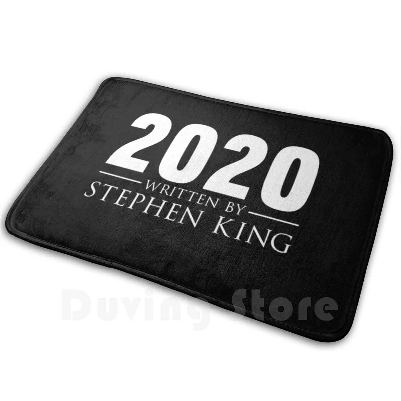 2020 Written By Stephen King Soft Non-Slip Mat Rug Carpet Cushion 2020 Written Stephen King Write Wrote Thriller Horror