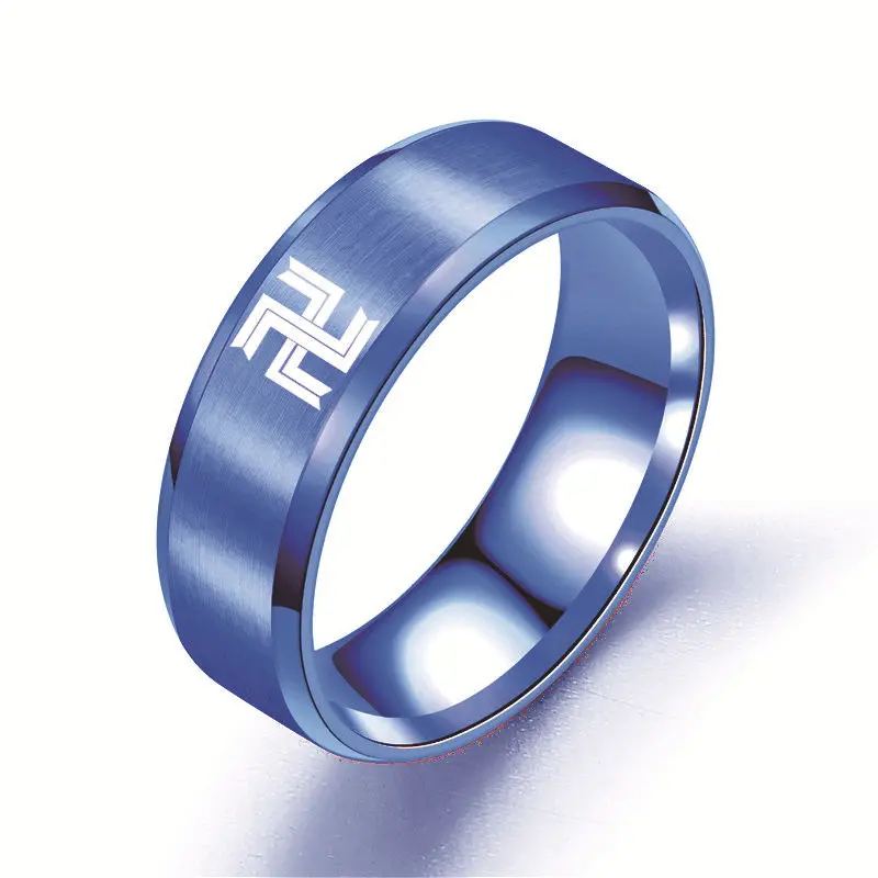 Women Men Anime Fans Rings Jewelry Tokyo Revengers Stainless Steel Ring Mikey Draken Takemichi Keisuke Chifuyu ID Rings