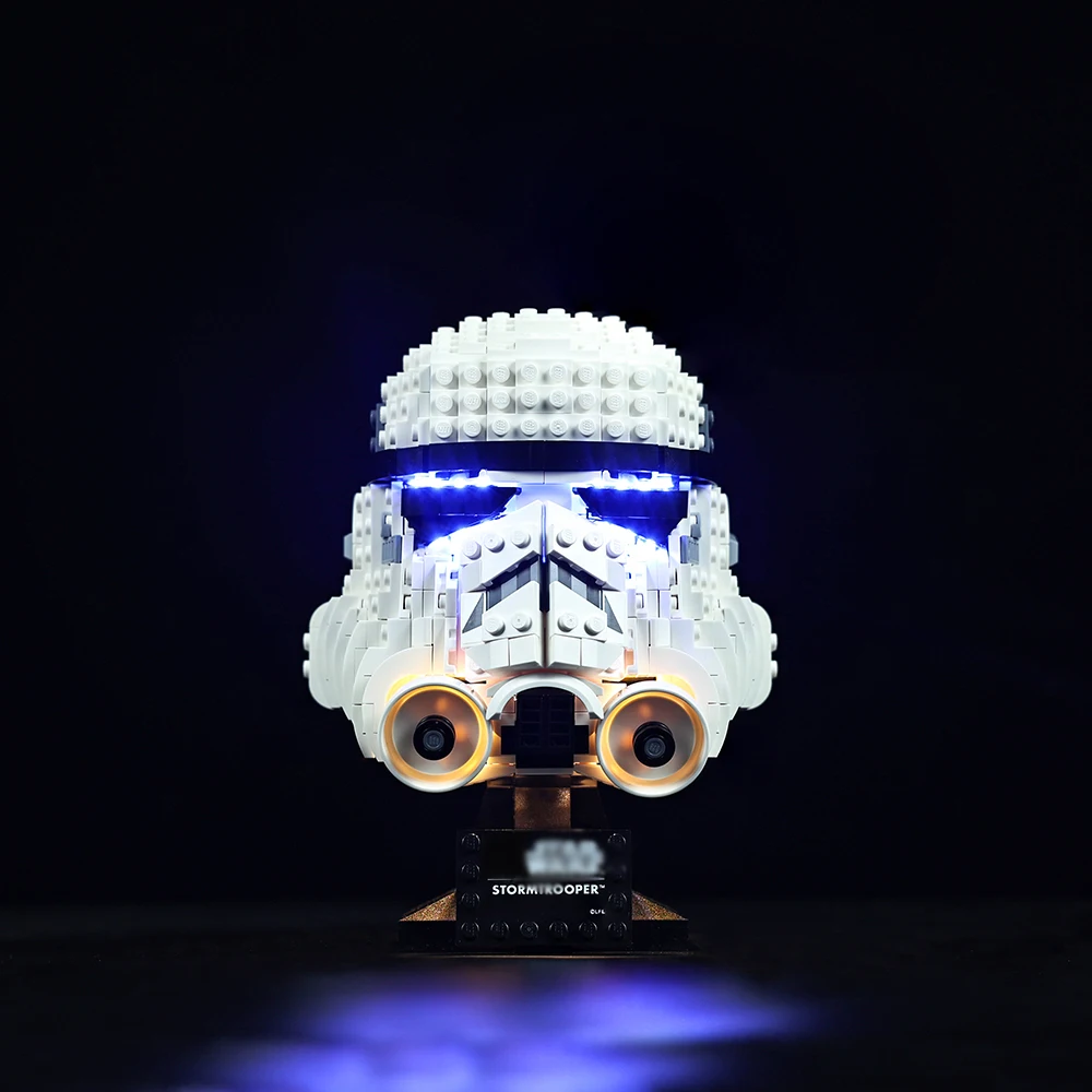 LED Light สำหรับ75276หมวกกันน็อก Stormtrooper แสงชุดของเล่น DIY ชุด (ไม่รวมบล็อก)