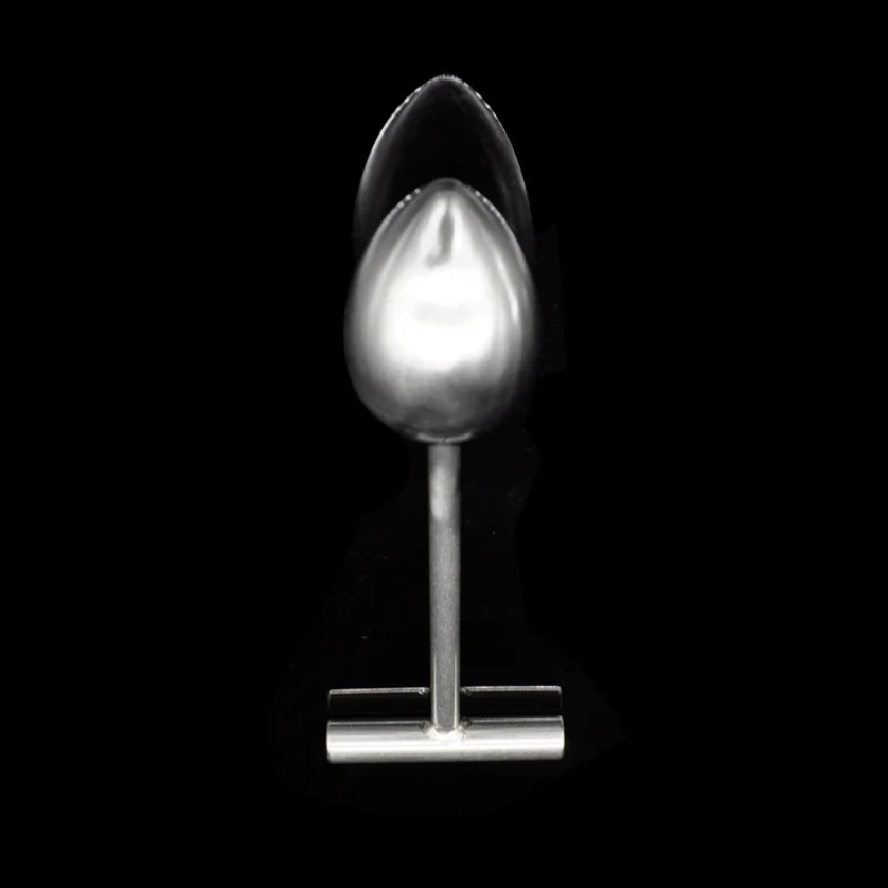 New stainless steel heavy huge large anal butt plug metal beads dildo fetish insert G spot sex toys unisex for male female