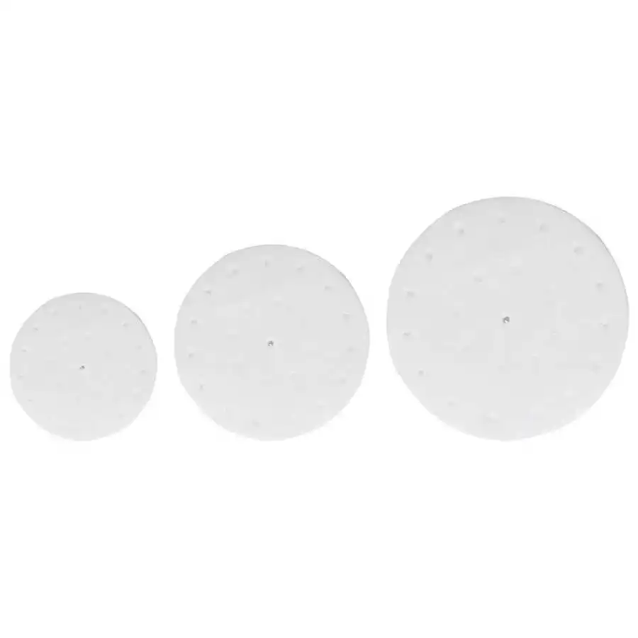 Accesorios para freidora de piezas, papel absorbente de aceite antiadherente, papel redondo para barbacoa, sartén profunda, pieza de aparato de cocina, 100