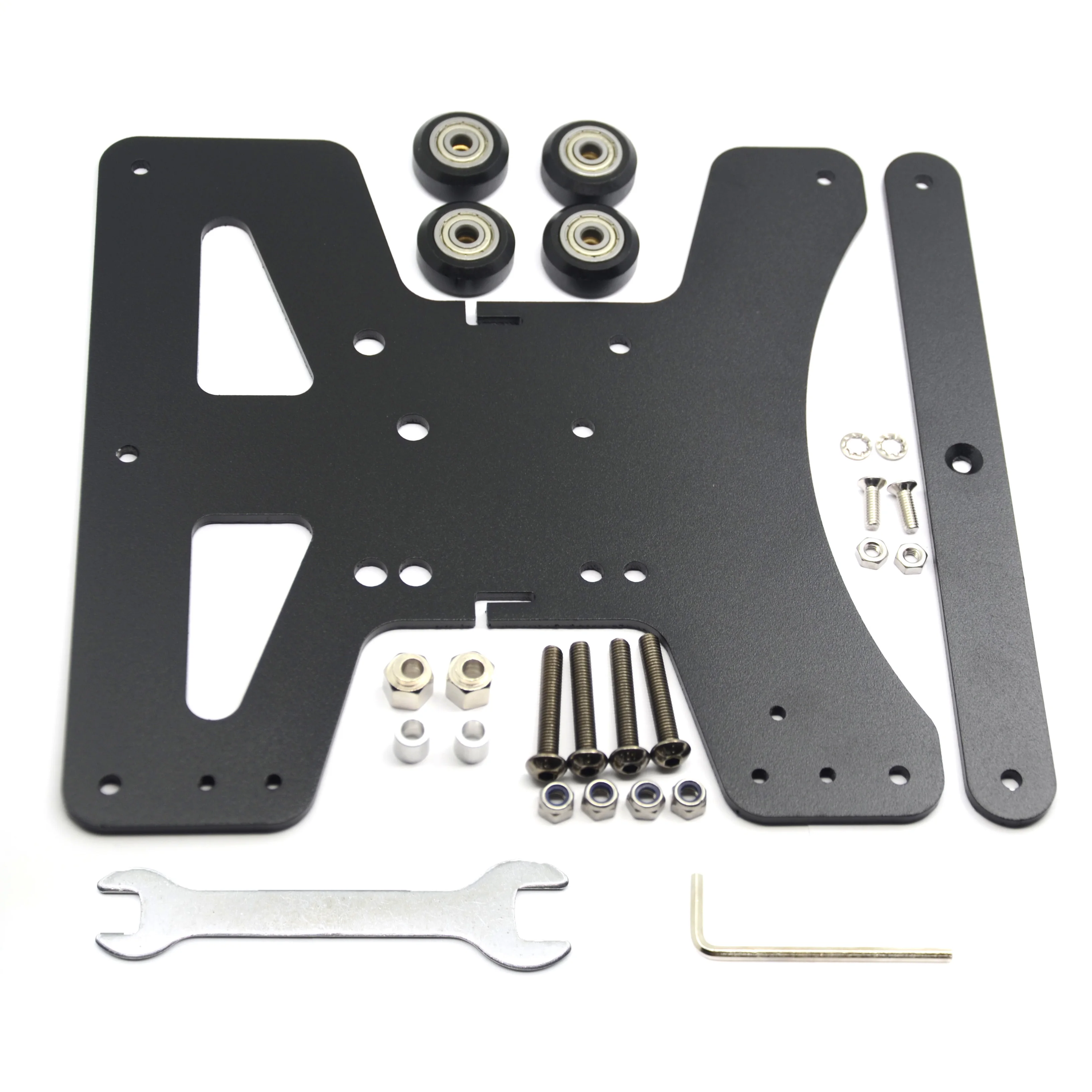 

Befenybay Modular Y Carriage Plate Upgrade Kit for 2040V Aluminum Profile for Creality Ender3/Ender3 Pro 3D Printer (190mm)