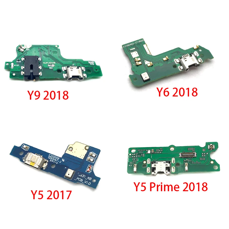 Cavo flessibile della porta Dock Dock del connettore di ricarica USB per Huawei Y5 Y6 Y7 Y9 Prime 2017 2018 2019 Y6P Y6s Y7P Y8P Y9s Y7A 2020