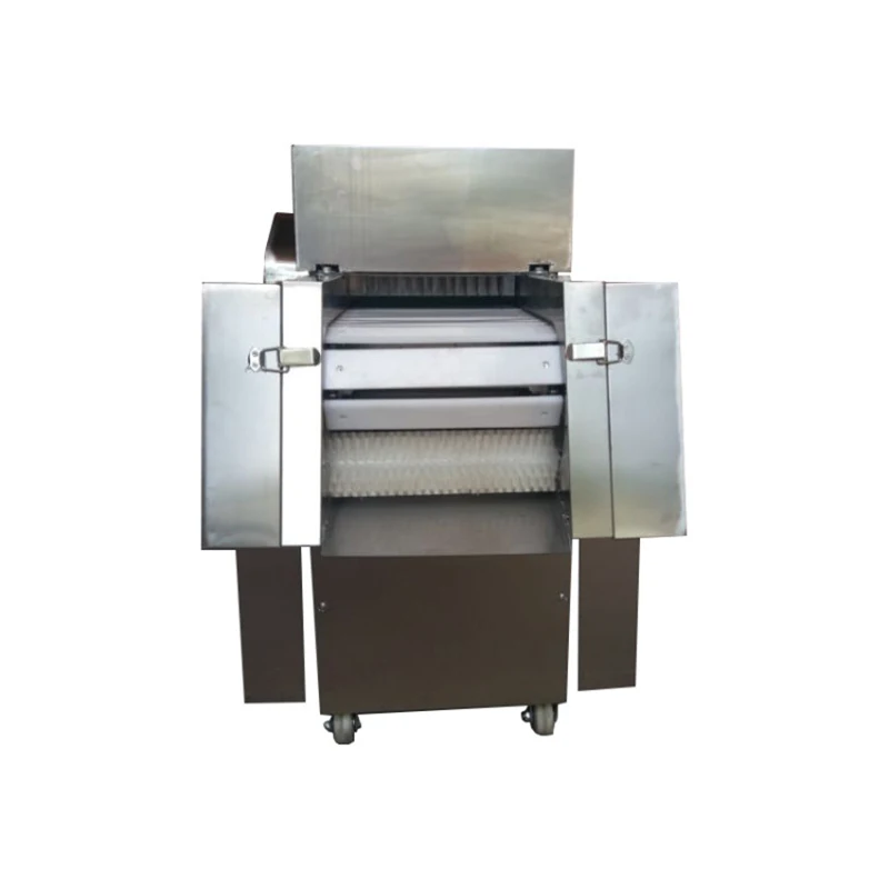 Automatic stainless steel commercial meat dicer meat cube making machine