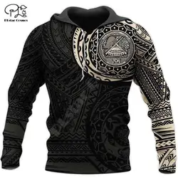 PLstar Cosmos-Kanaka Polinésia Tribal Hoodies, Unisex Harajuku Streetwear, moletom, jaqueta casual, 3DPrint, engraçado, nova moda, z1