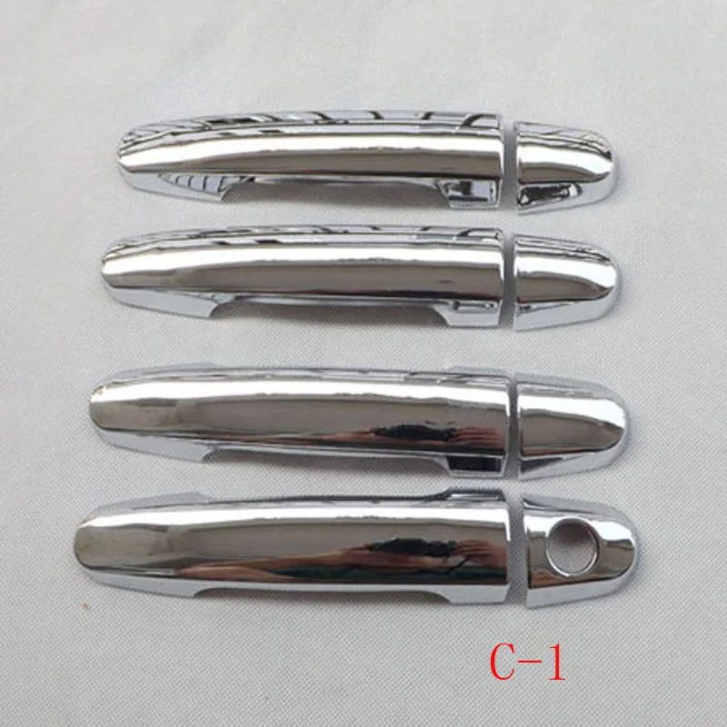 For Toyota Yaris 2007 2008 2009 2010 Accessories Door Handle Cover Trim Plastic Chrome