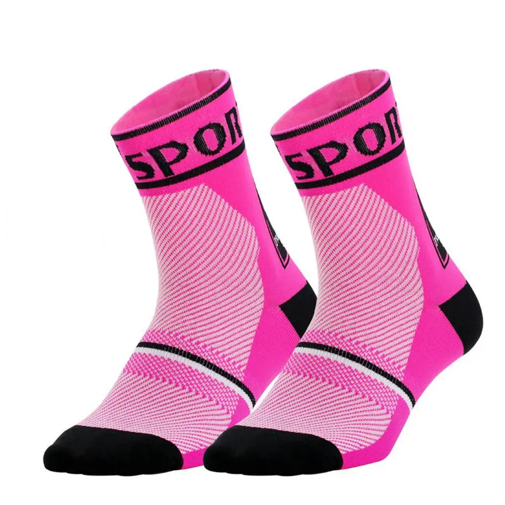 

Sports Cycling Socks Good Wear Outdoor Sports Socks Unisex Breathable Running Socks Non-Deformed&Anti-Slipping Socks