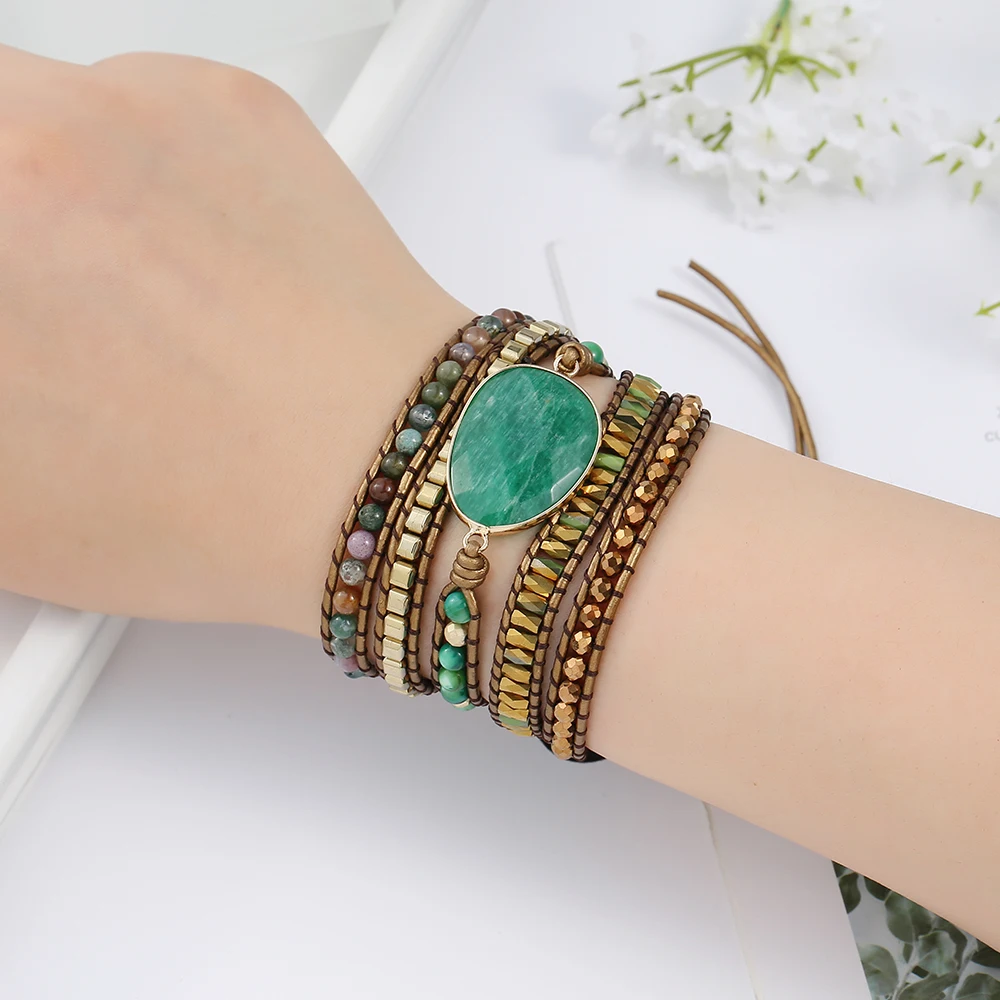 Thumbnail 2 - #21 Best Leather Wrap Bracelets to Buy In 2026