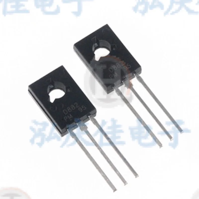 D882 TO126 2SD882  To-126  3A/40V NPN Transistor Triode 100%NEW 20PCS IC