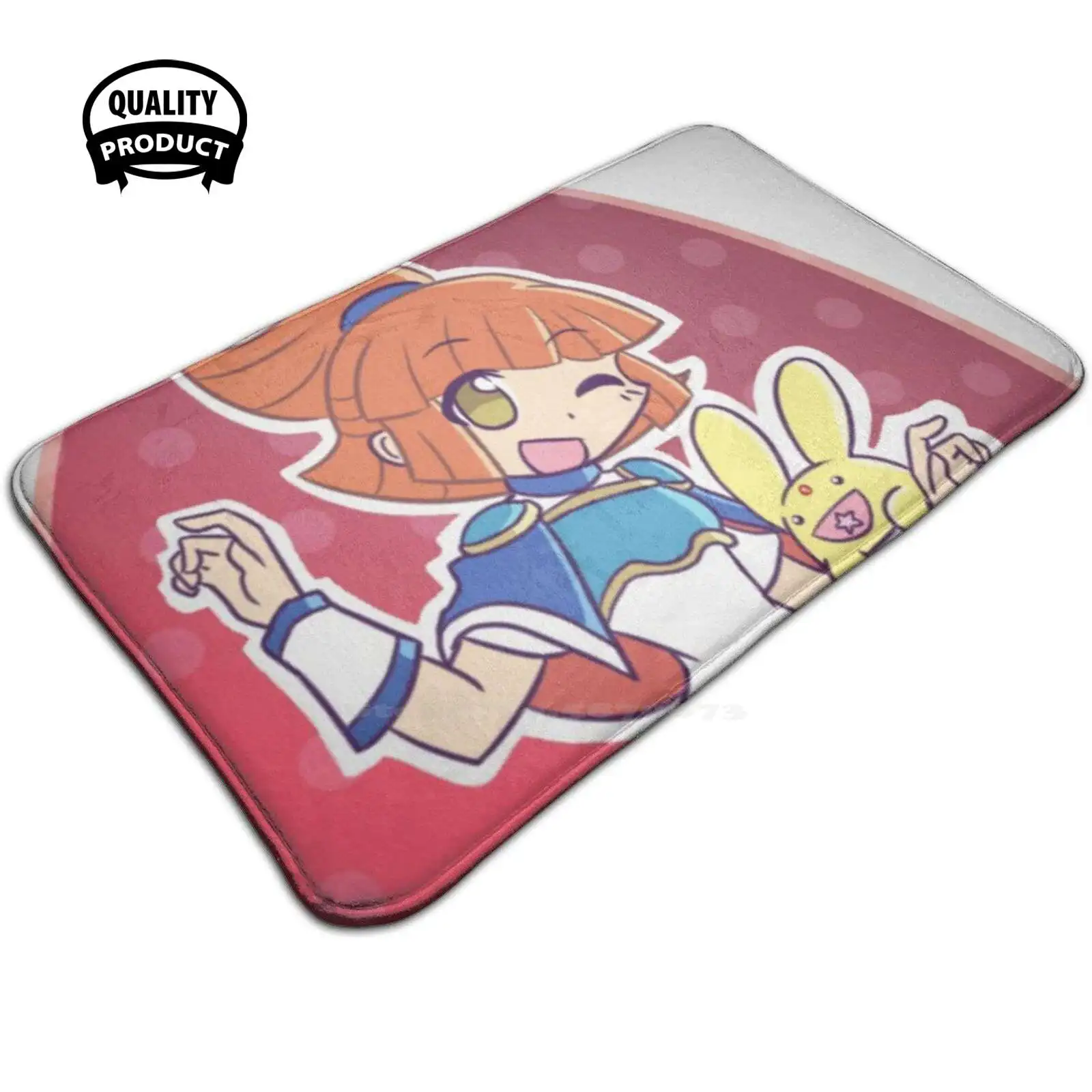 Poppin Master 3D Soft Non-Slip Mat Rug Carpet Foot Pad Puyo Puyo Sega