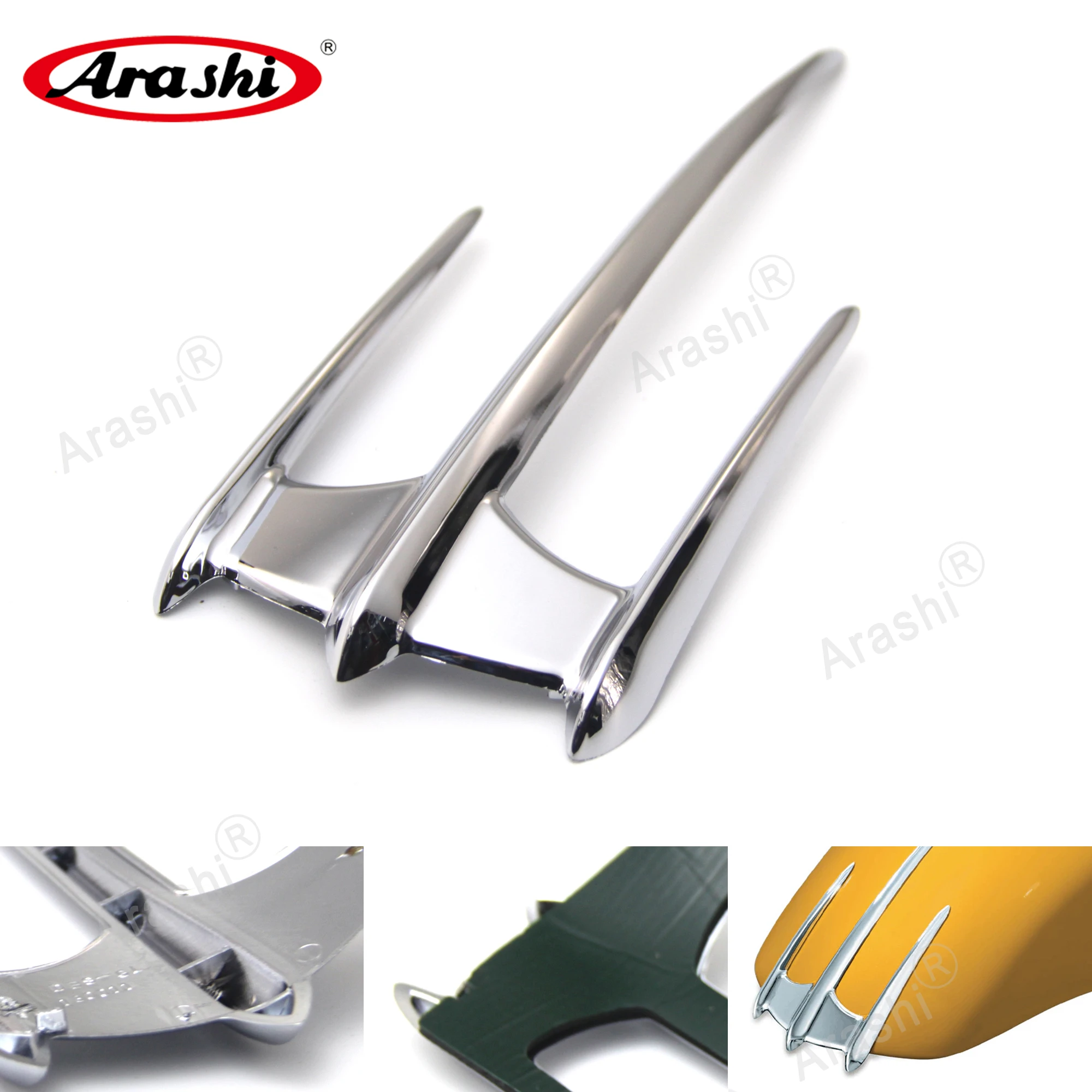 

Хромированные аксессуары Arashi, наклейка, крышка, внешняя отделка для всех туристических велосипедов Cruiser, шерстящее/4-дюймовое крыло, брызговик мотоцикла