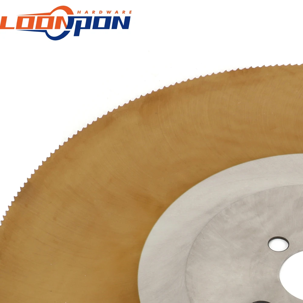 300mm HSS Circular Saw Blade TiN-Coated for Steel Copper Iron Aluminum  Metal Pipe Cutting Aperture 32 mm Thickness 1 mm