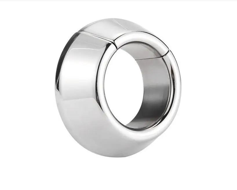 Male Metal Magnetic Therapy Cockring Penis Pendant Foreskin Resistance Delay Gonobolia Ring Prevent Phimosis Correction Sex Toy