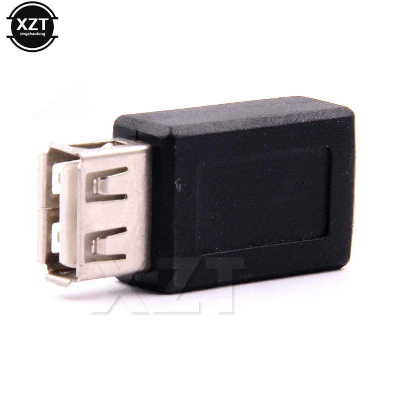 USB 2.0 Type A Female to Mini USB 5pin B Female Adapter Plug Converter usb 2.0 to Mini usb connector wholesale