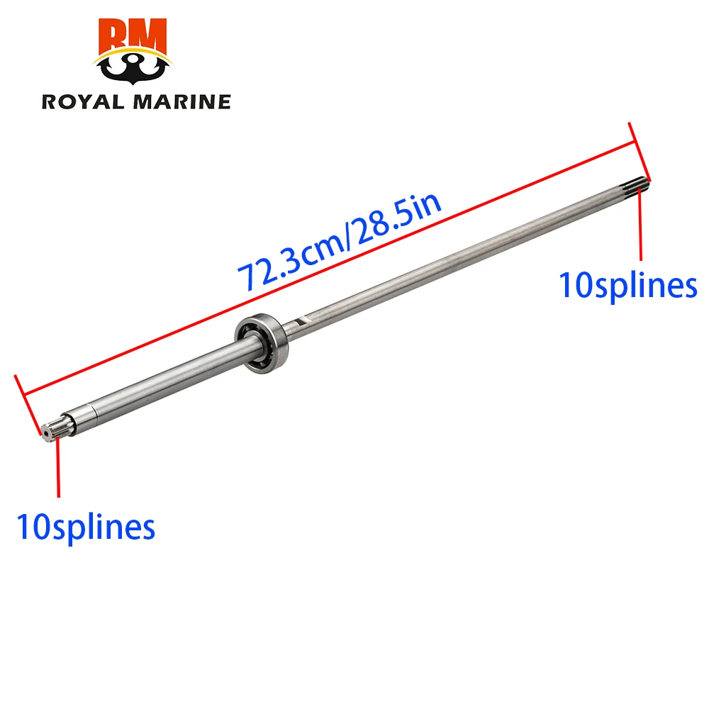 

3B2-64302-0 DRIVE SHAFT "L" For Tohatsu Nissan M9.8 SAME Outboard Engine,Boat Motor Aftermarket Parts 3V1-64307-1 or 3B2-64302-0