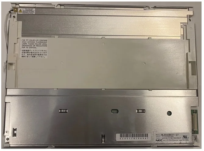 LCD INDUSTRIAL Original de 12,1 pulgadas, NL8060BC31-17, NL8060BC31-17D, NL8060BC31-27