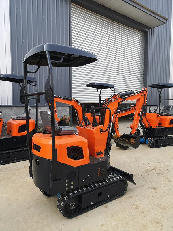 SYNBON Micro Digger SY601 Crawler Excavator Garden Digging Machine 0.9Ton