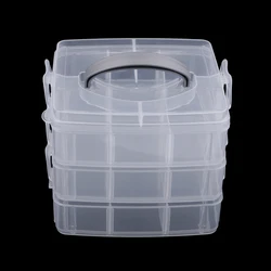 Plastic Organizer Container Storage Box For Jewelry Beads Earring Container Tool Fishing Hook Small Accessories