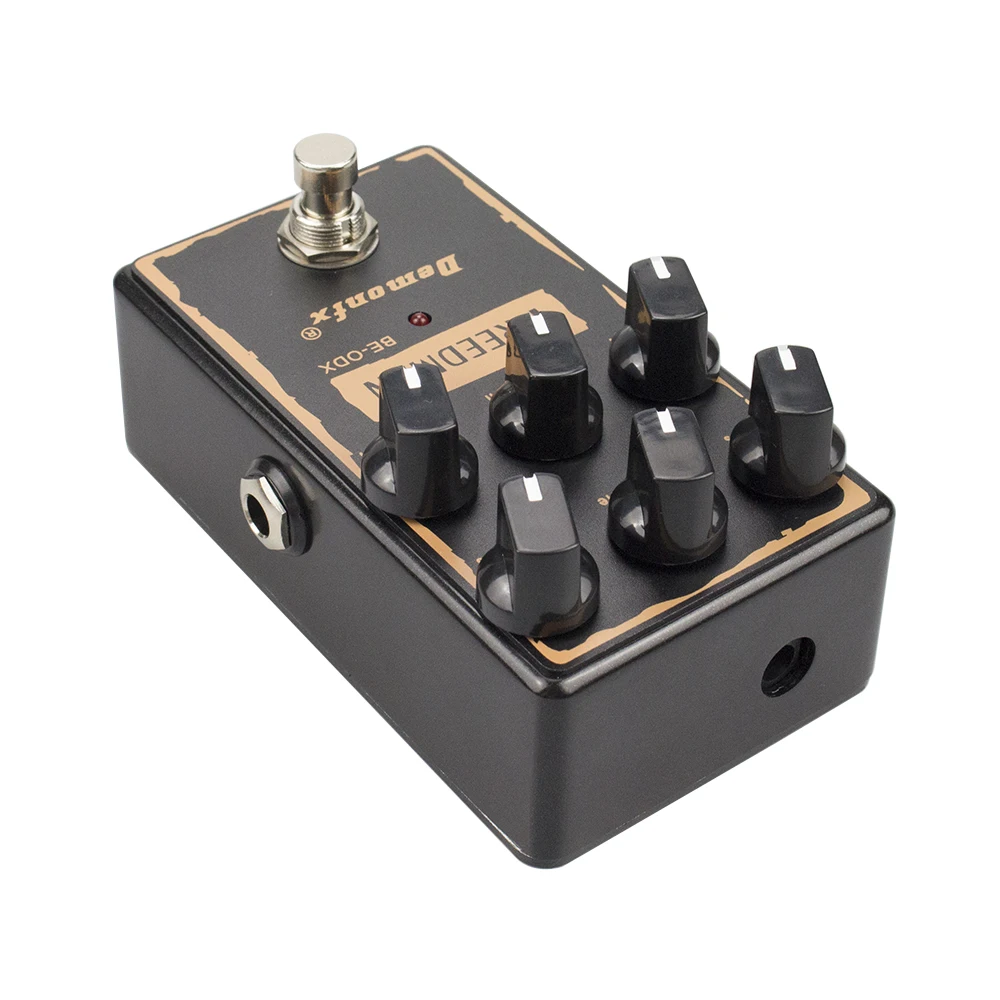 Freedman-Pedal de efecto de guitarra BE-ODX Overdrive con True Bypass -Demonfx