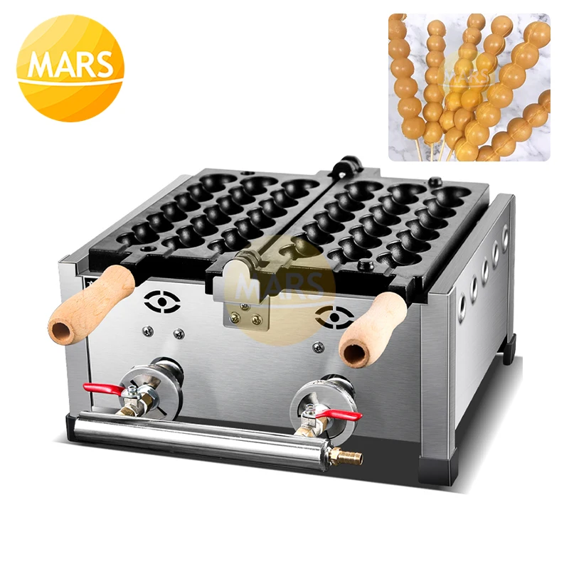 Elektrische/Gas Spieß Waffel Stick Maker Nicht-stick Ball Geformt Waffel Pan Backen Maschine Blase Ei Kuchen Bäcker ofen Spieß Grill