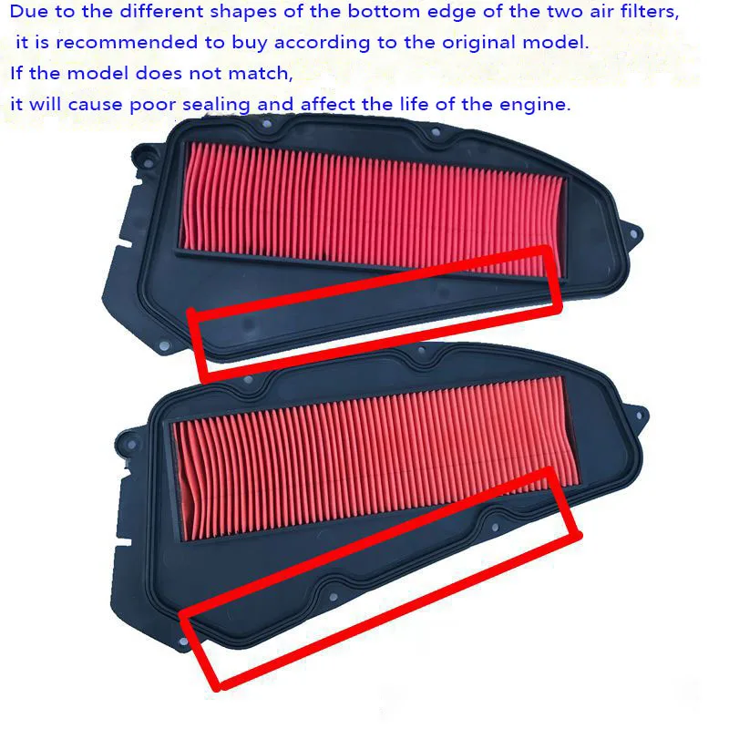 Motorcycle Air Filter Element for Kymco Xciting Xciting 400 S400