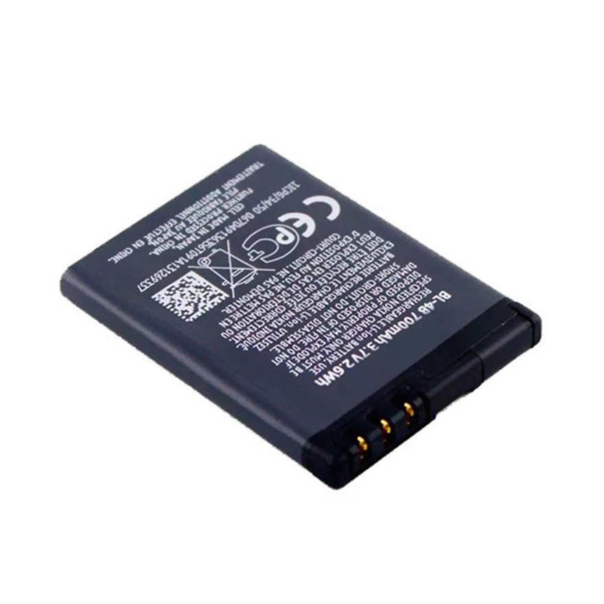 BL-4B BL4B 3.7V Battery 720mah Replacement For Nokia 2505 3606 3608 2670 2660 2630 6111 7070 Mobile Phone Rechargeable Battery