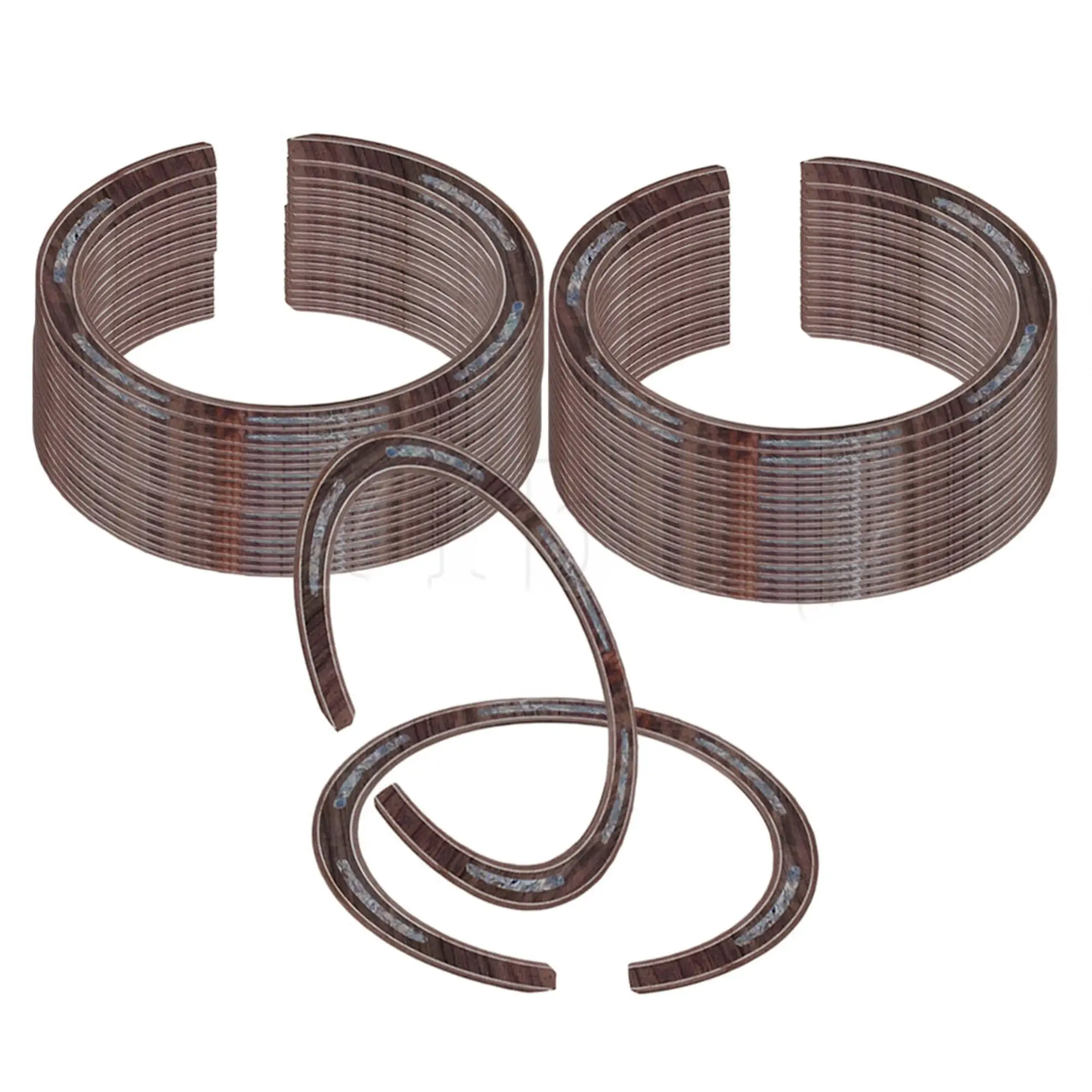 

50PCS Acoustic Classical Guitar Sound Hole Decal Sticker Rosette Decoration B10