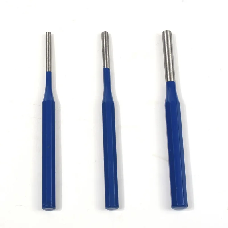 High quality 12PCS/Set 3-8mm Vanadium steel Wood Carving Tool Punch Pin Chisel Rivet Screw Mark Hole Woodwork Carve Set