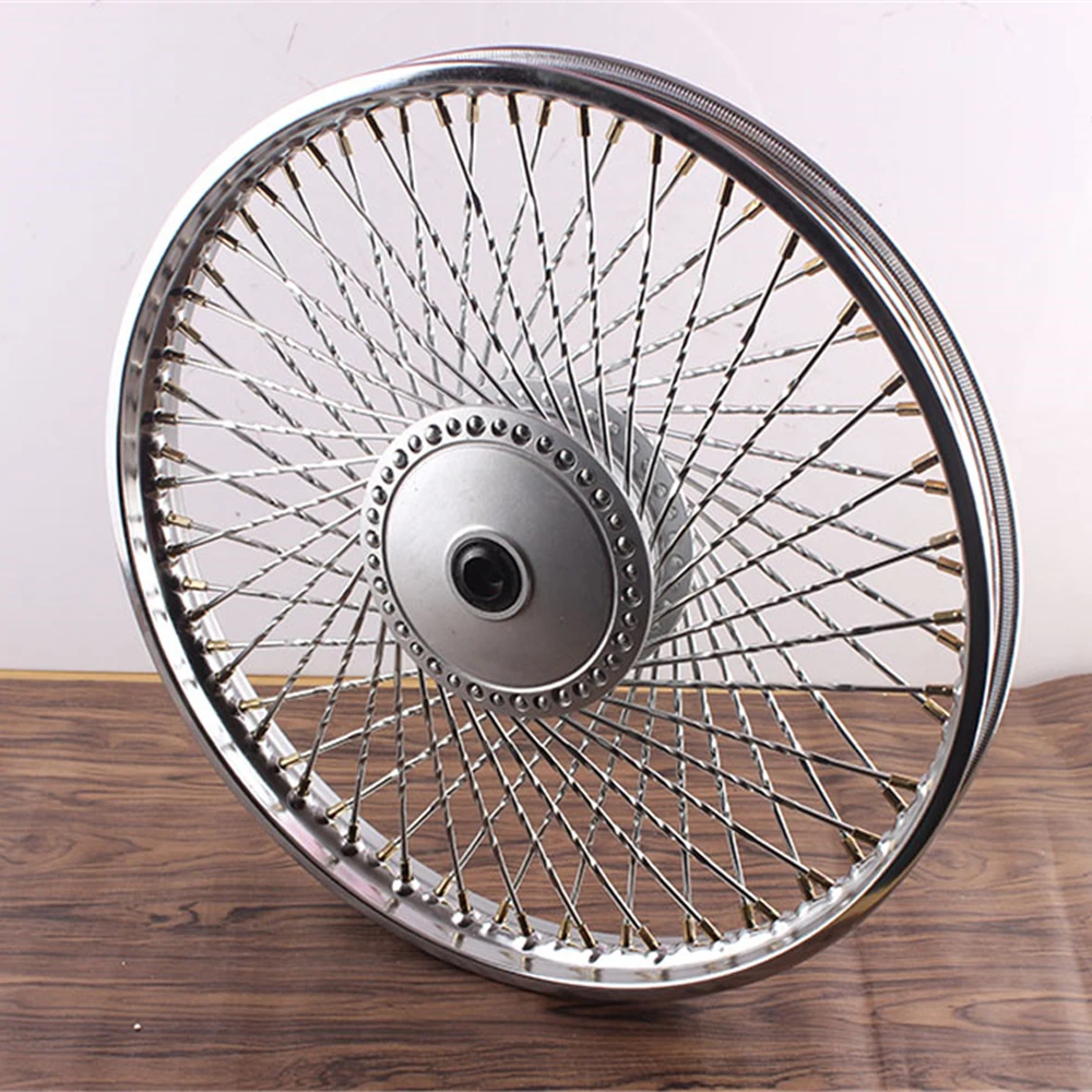 36pcs/72pcs Spokes Modified Motorcycle Wheel Set for Honda Haojue Suzuki Lifan 125cc 150cc 200cc 250cc Customized Front/Rear Rim