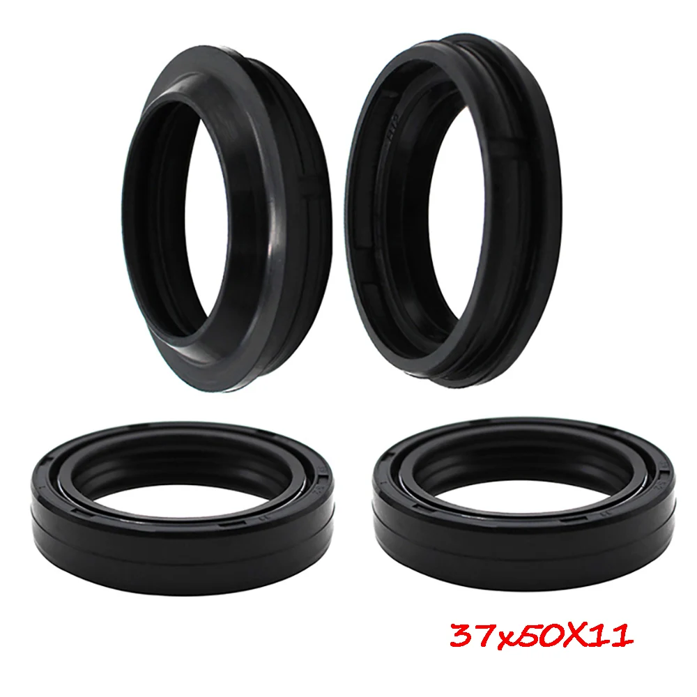 37x50x11mm Front Fork Damper Oil Seal Dust Seal Shock Absorber For CBR250 MC19 MC22 VT250 Spada XR250R VF500 CBR600 CB750F