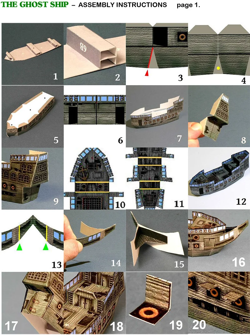 고대 항해 해적 보트 DIY 3D 종이 카드 모델 빌딩 세트, 건설 완구, 교육 완구, 군사 모델, 1:250