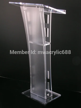 pulpit furnitureFree Shipping Cheap Beautiful Simple Elegant Acrylic Podium Pulpit Lecternacrylic pulpit plexiglass