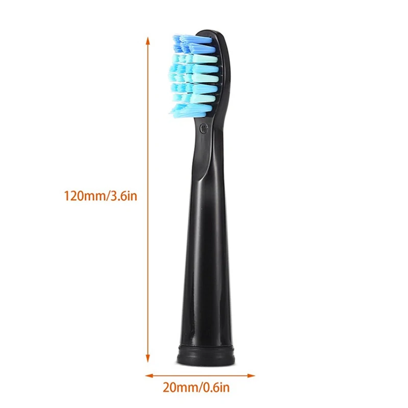 Seago Replacement Brush Head for Seago Sonic Electric Toothbrush SG-507B 908 909 917 610 659 719 910 Replaceable Nozzles Refills