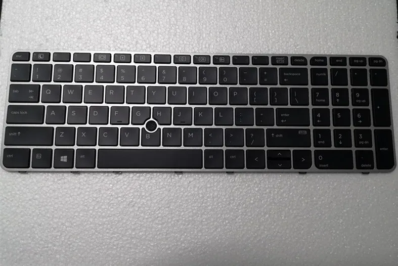 NEW US Keyboard HP EliteBook 755 G3 850 G3 850 G4 ZBook 15u G3 G4  Backlit With point