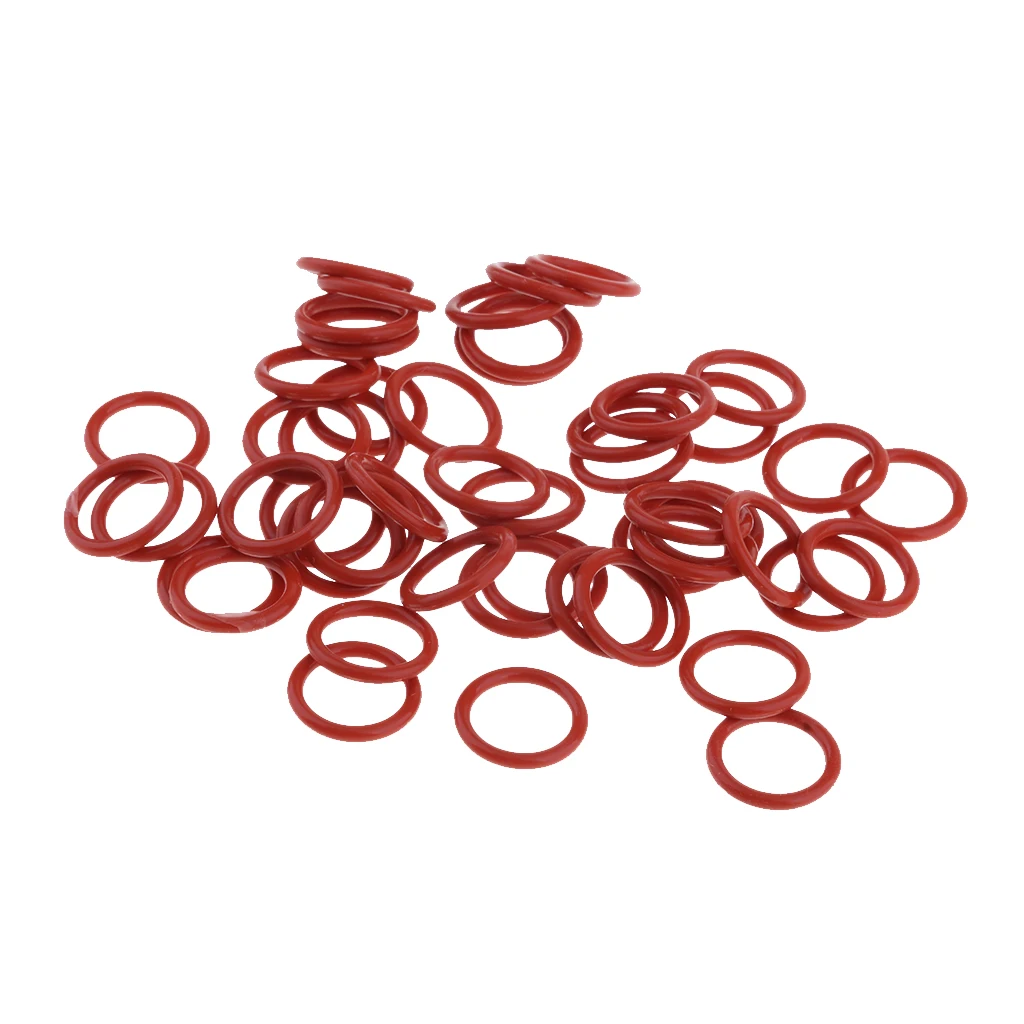 Orange Color Oil Drain Plug Rubber 11105 O-Ring for Harley, 50 Pieces Pack