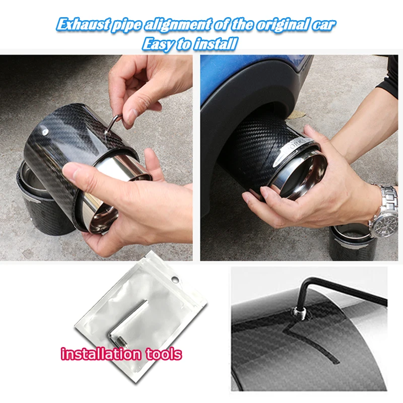 ميني كوبر JCW مزورة ألياف الكربون العادم الخمار نصائح صالح ل R55 R56 R57 R58 R59 R60 R61 F54 F55 F56 F57 F60