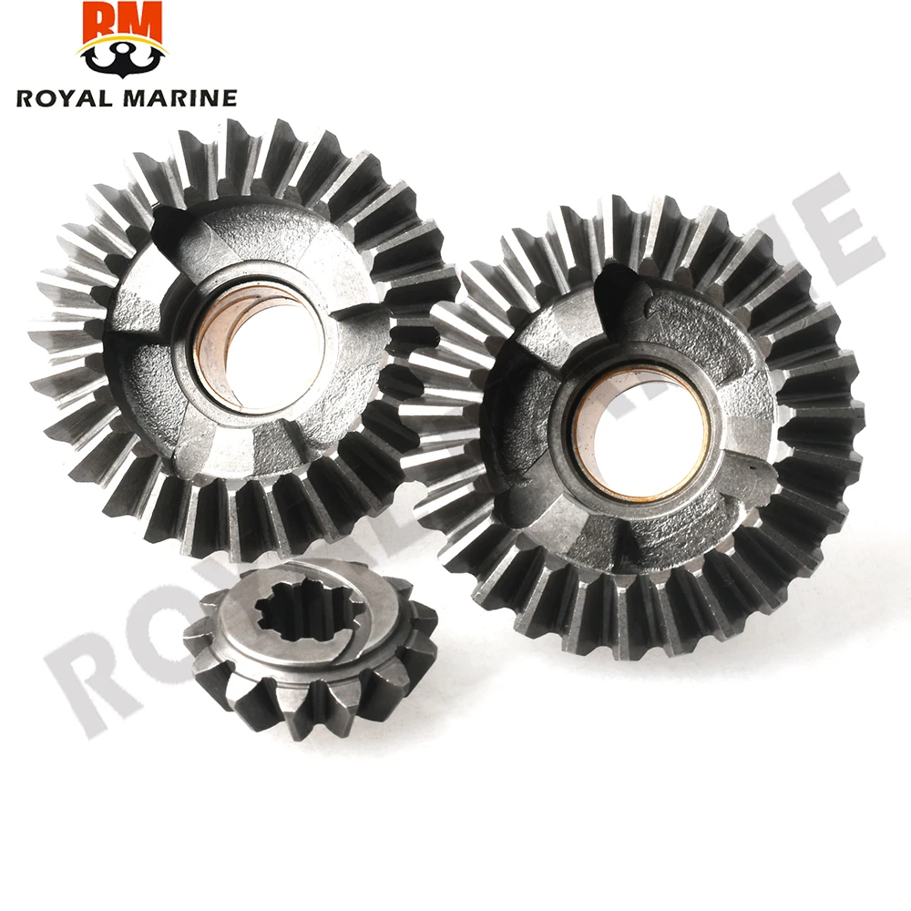 Gear Set For Yamaha Outboard Motor 2T 4HP 5HP With Forward Gear 6E0-45560 Reverse 6E0-45570 Pinon 6E0-45551 6E0-45551-00 6E3