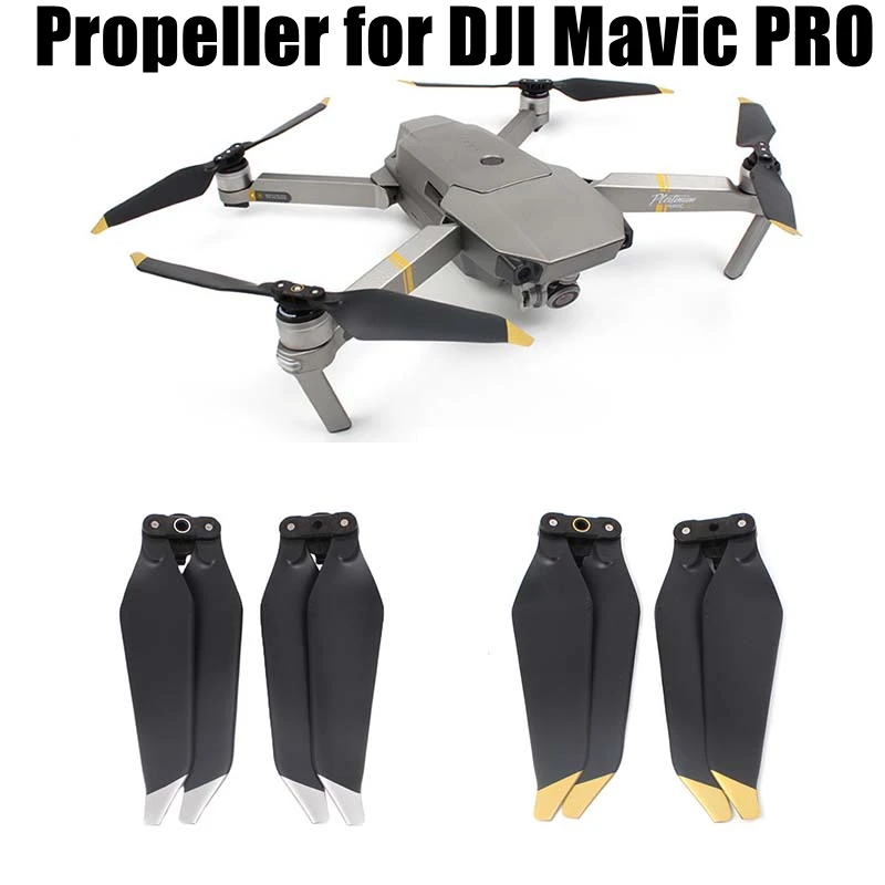 1/2Pairs Propeller for DJI Mavic PRO Low Noise Quick Release Props Blade Spare Parts Drone Replacement Accessories