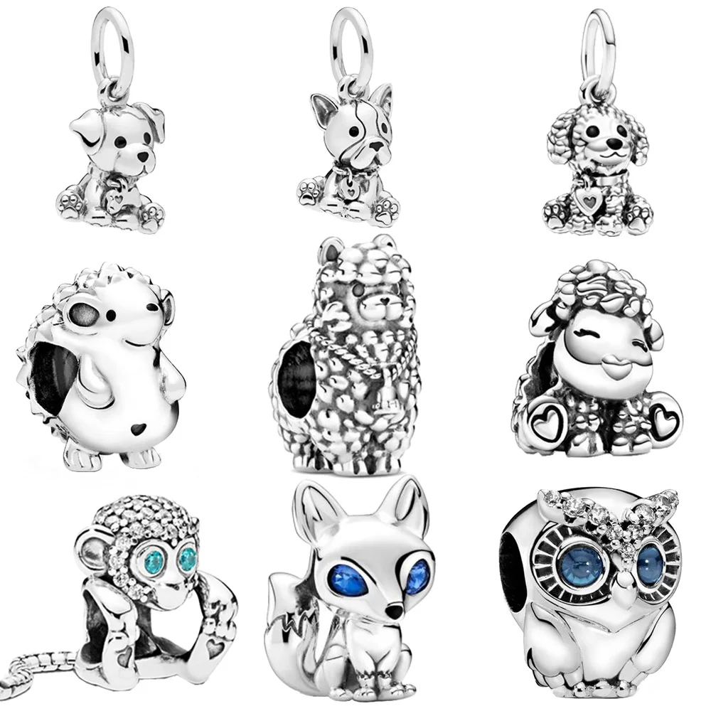 

SALE! 925 Sterling Silver Beads Luminous Mermaid Dangle Charm Fit Original Pandora Bracelets Women DIY Fashion Jewelry Gift