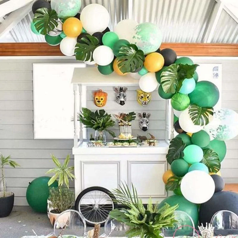 Jungle Party Decoration Donut Stand Safari Birthday Decoration tableware Jungle Theme Party Safari Party Favors Baby Shower image 3